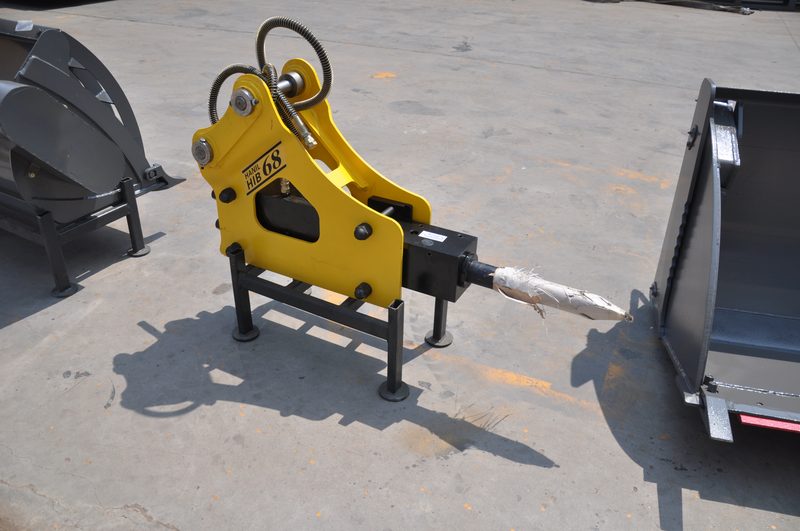 Hydraulic Breaker attachment for backhoe loader