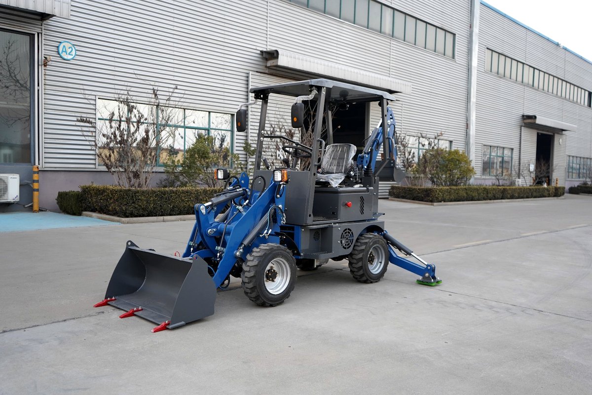 BL 15-06 front loader angle — backhoe loader